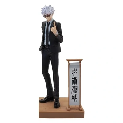 Image of BANPRESTO JUJUTSU KAISEN Satoru Gojo Figurine Diorama 15cm