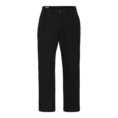 Image of JACK &amp; JONES Men&#039;s Jpstkarl Jjlawrence South Chino Sn Trousers, Black, S