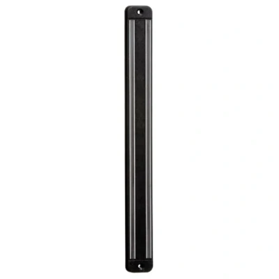 Image of Wall Mount Magnetic Knife Storage Holder Rack Strip Utensil Kitchen Tool in different Colour (Black)