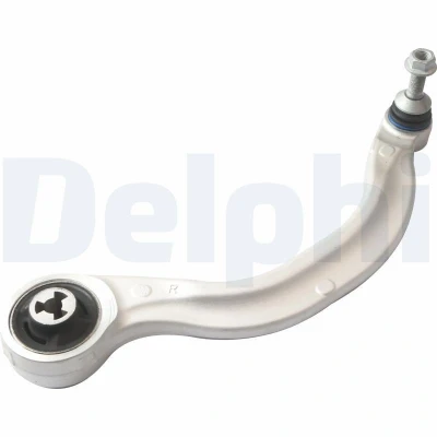 Image of 104435900A Suspension Arm DELPHI TC4709 with ball joint Front Axle Right, Lower, Rear Control Aluminium TESLA: Model 3