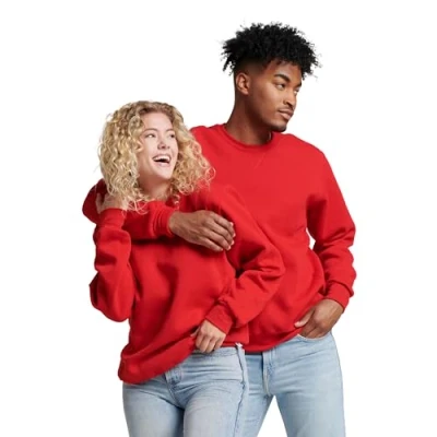 Image of Russell Athletic mensRussell Men’s Dri power Fleece Sweatshirts &amp; Hoodies Long Sleeve Hoody Red Large