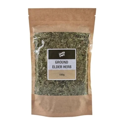 Image of Lowhill Valley Ground Elder Herb Aegopodium Podagraria Herbal Tea Traditionally Used 100% Pure No Additives or Preservatives Organically Grown 100g