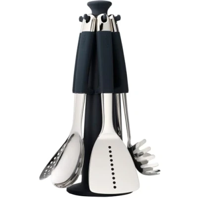 Image of Joseph Carousel with 6 spatulas Elevate Stainless Steel