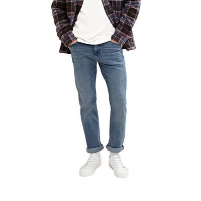 Image of TOM TAILOR Men&#039;s Josh Regular Slim Jeans 1034661, 10119 Used Mid Stone Blue Denim, 29W / 32L