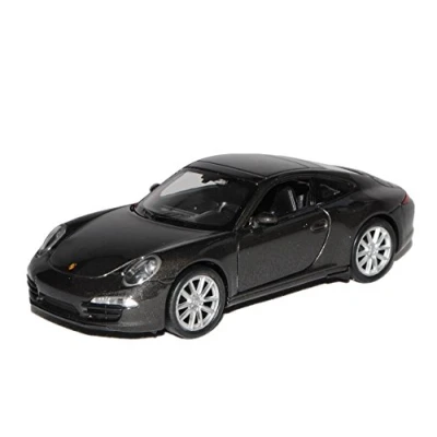 Image of Welly Porsche 911 991 Carrera S Grau Schwarz Coupe Ab 2011 ca 1/43 1/36 1/46 Modell Auto