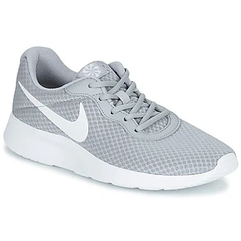 Image of NIKE Men&#039;s Tanjun Sneaker, Wolf Grey White Barely Volt Black, 6.5 UK