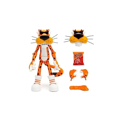 Image of Jada Cheetos 6&quot; Chester Cheetah Action Figure, Toys for Kids and Adults, Orange