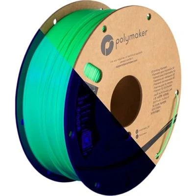 Image of Polymaker Neon ABS Filament 1.75mm, Green 3D Printer 1.75mm Heat Resistant 1kg UV Reactive Printing Strong &amp; Durable, Dimensional Accuracy +/ 0.03mm