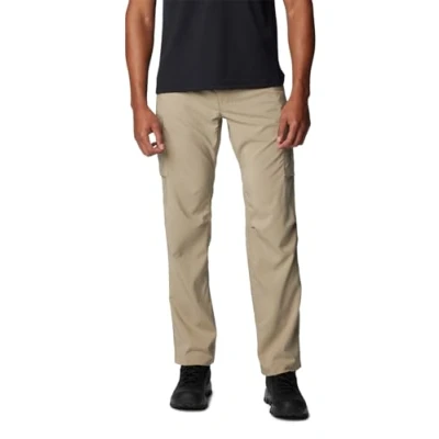 Image of Columbia Men&#039;s Silver Ridge Utility Pant, Hiking Trousers, Tusk, W34/L32