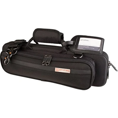 Image of Protec PB308 Slimline Flute Pro Pac Case Black
