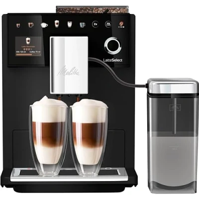 Image of Melitta Latte Select Frosted Black 630 212