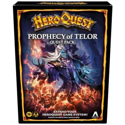 Image of Avalon Hill HeroQuest Prophecy of Telor Quest Pack, Requires Game System to Play