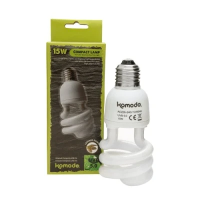 Image of Komodo Compact Lamp Uvb 5.0 ES, 15 Watt