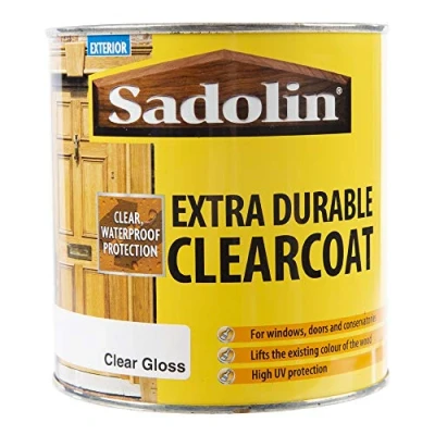 Image of Sadolin Extra Durable Clear Coat 1lt Gloss Finish