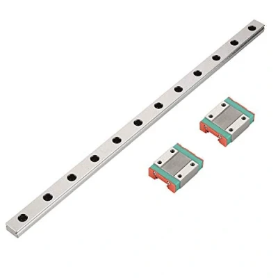 Image of Linear Rail,MGN12 300mm 12mm Width Slide Rail Miniature Guide Motion + 2pcs MGN12B Blocks