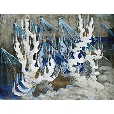 Image of Ciurlionis Winter II Symbolism Painting Large Wall Art Print Canvas Premium Mural
