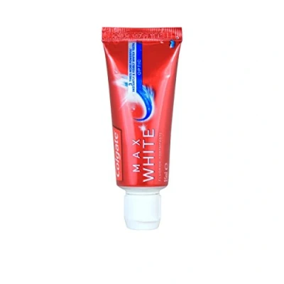 Image of 5 Pack Colgate Max White Optic Whitening Travel Tooth Paste 5X 25ml