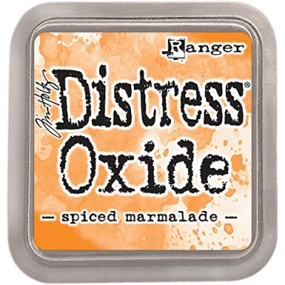 Image of Ranger Spiced Marmalade Distress Oxide Ink Pad, Synthetic Material, Orange, 7.6 x 1.9 cm