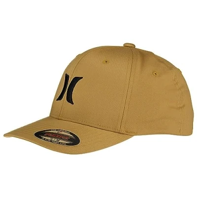 Image of Hurley Mens M One And Only Hat Baseball Cap, Gold Suede, S EU