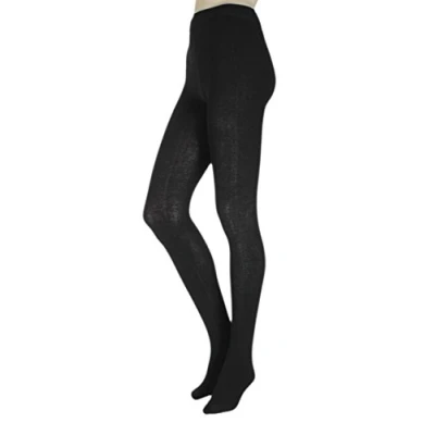 Image of Women&#039;s 1 Pair SockShop Brushed Inside Bamboo Tights Black Medium / Large