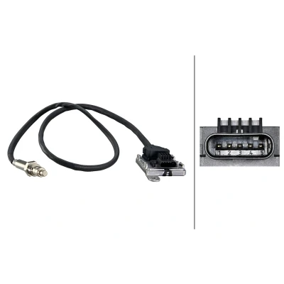 Image of 04L907807AD NOx sensor HELLA 6PN 358 307 021 AUDI: A3 Sportback, SKODA: Superb III Hatchback