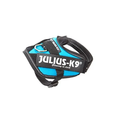Image of Julius K9, 16IDC AM B2, IDC Powerharness, dog harness, Size: Baby 2, Aquamarine