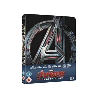 Image of Avengers: Age of Ultron 3D (Includes 2D Version) Limited Edition Steelbook Blu ray