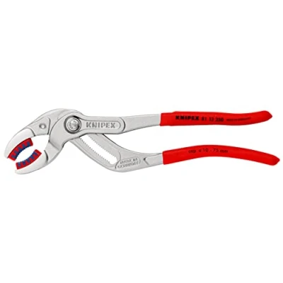 Image of Knipex Alligator® Water Pump Pliers black atramentized, with multi component grips 300 mm 88 02