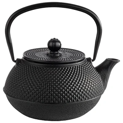 Image of APS Asia 10995 Teapot Cast Iron with Infuser Removable Lid 0.8 litres