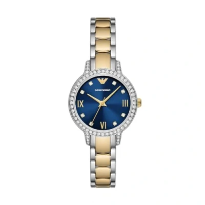 Image of Emporio Armani Women&#039;s Analogue Quartz Watch with Stainless Steel Strap AR11576