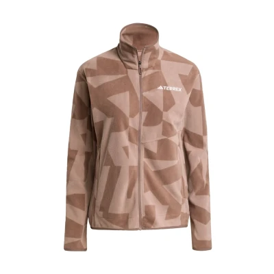 Image of adidas WOMEN ADULT Terrex Multi Printed Full Zip Fleece Jacket S
