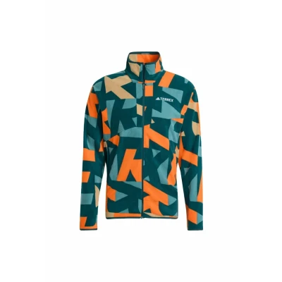 Image of adidas MEN ADULT Terrex Multi Printed Full Zip Fleece Jacket S