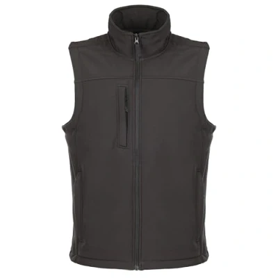 Image of Fort Men&#039;s 282 Breckland Softshell Bodywarmer, Black, M
