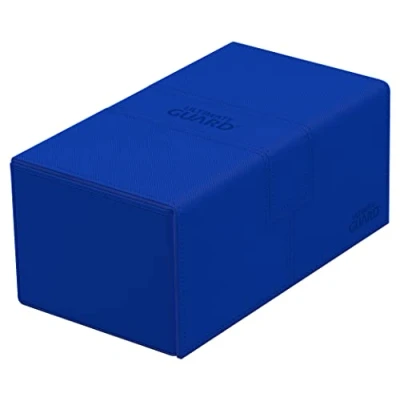 Image of Ultimate Guard Twin Flip`n`Tray 200+ XenoSkin Monocolor Bleu