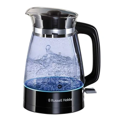 Image of Russell Hobbs Classic Glass Kettle Black
