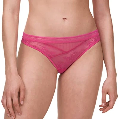 Image of Passionata Womens Maddie Tanga Pink Polyamide Size Large