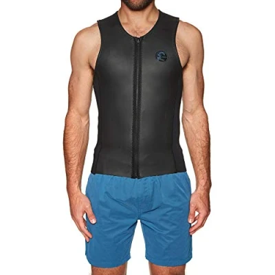 Image of ONeill O&#039;riginal Front Zip Neoprene Wetsuit Vest Top BLACK Size M