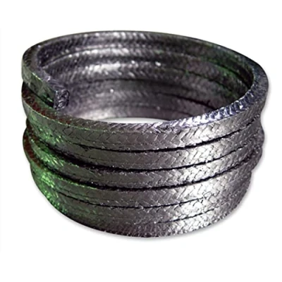 Image of YTGZS Expanded Flexible Graphite Braided Packing for Pump Gland or Valve Stem Mechanical Seal Length 1000mm,6mmx6mmx1000mm