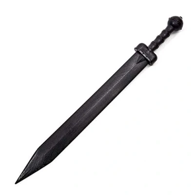 Image of Roman Martial Arts Black Polypropylene Plastic &quot;Gladius&quot; Training sword V4