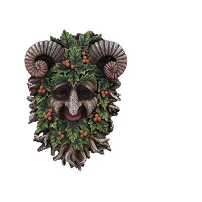 Image of Nemesis Now Rawan Tree Spirit Wall Plaque, Green, 21.3cm