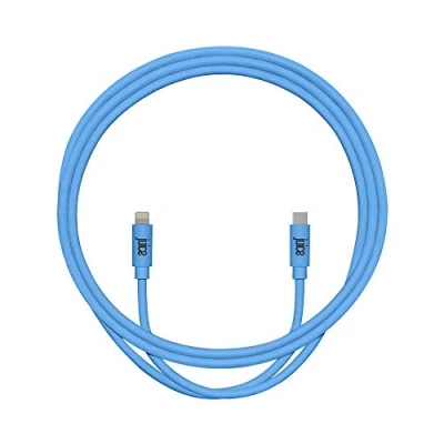 Image of Juice Apple Lightning to Type C 1m Charger and Sync Cable for iPhone 12, 12 Mini, SE, 11, XS, XR, X, 8, 7, 6, 5, iPad, Pro, Air, Airpods Pro XR Blu