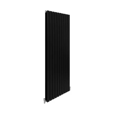 Image of MonsterShop Designer Flat Panel Radiators Matt Black 1600mm x 700mm