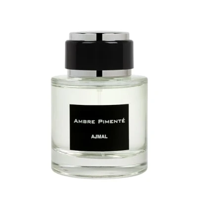 Image of Ajmal Ambre Pimente Men Eau De Parfum Handpicked Luxury Long Lasting Woody &amp; Spicy Fragrance Made in Dubai Perfume for 100ML
