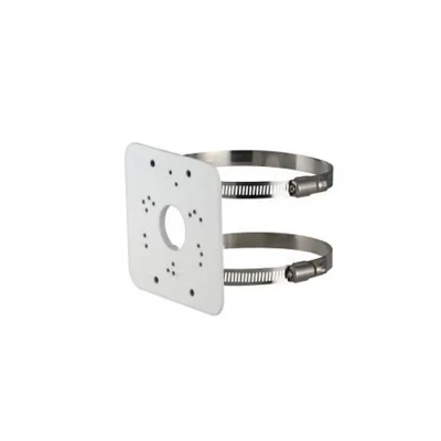 Image of Dahua outdoor Technology PFA152 E Mini Aluminium Pole Mount Adapter (PFBx/PFAx) White