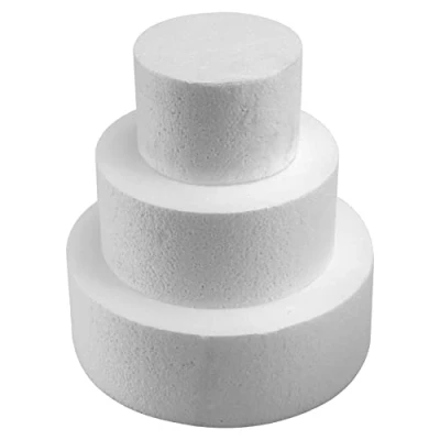 Image of Clickinline Round Cake Dummy 4 inch / 6 inch/ 8 (Cake Set inch)