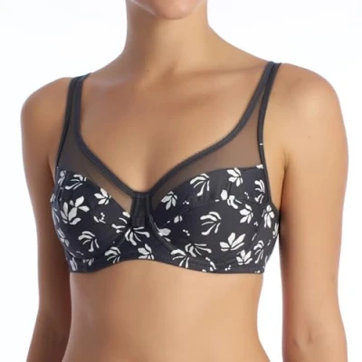 Image of Dim Women&#039;s Avec Armatures Generous Classique X1 Bra, Sheer, Urban Bloom, 36D