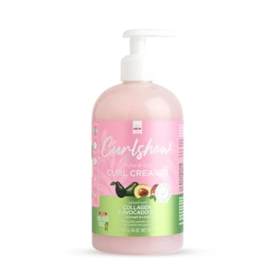 Image of ORS Olive Oil Curlshow Curl Creator Infused with Collagen &amp; Avocado for Strength Length (16.0 oz)