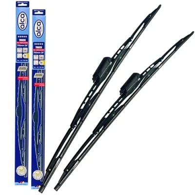 Image of alca Truck Commercial Windscreen Wiper Blades Set Replacement AT28&quot;28&quot;MC Fits Mercedes Actros 2018 onwards