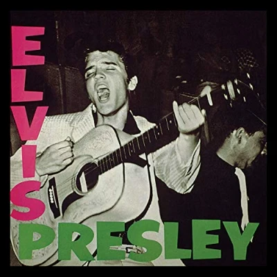 Image of Elvis Presley 12&quot; Album Cover Framed Print, MDF, Multi Colour, 32 x 1.5 cm