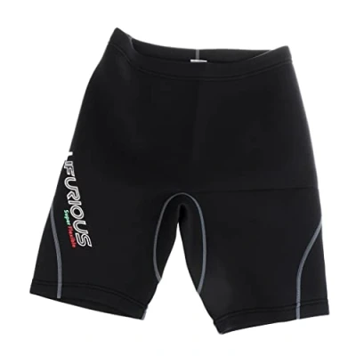 Image of 2mm Neoprene Men&#039;s Wetsuits Shorts Winter Swimming M L XL, Black,